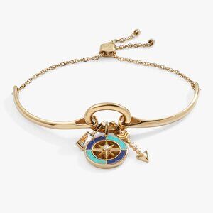 ALEX+ANI New Beginnings Trio Interchangeable Charm Bracelet